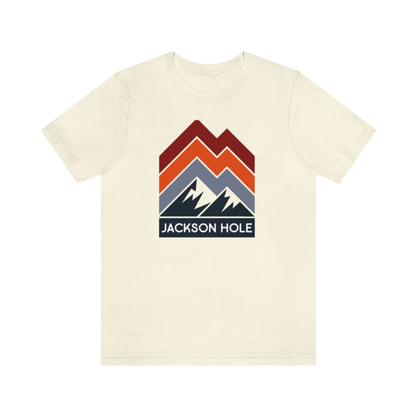 Jackson Hole, Wyoming T-Shirt - Retro Mountain Unisex Jackson Hole Shirt