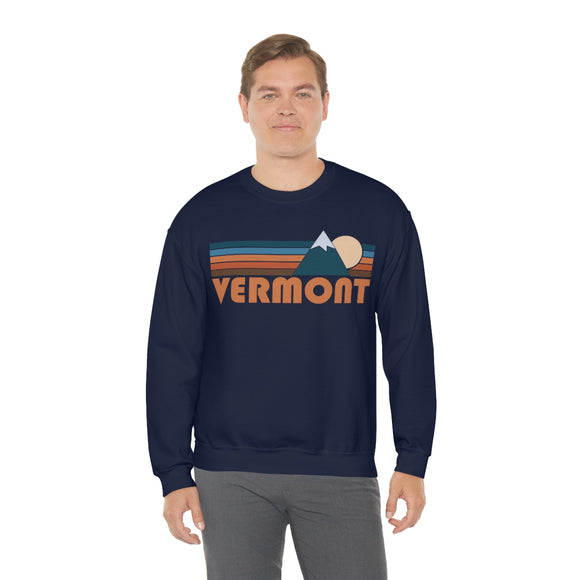 Vermont Sweatshirt - Retro Mountain Unisex