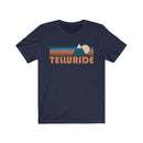 Telluride, Colorado T-Shirt - Retro Mountain Adult Unisex Telluride T Shirt-7