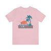 Tallahassee, Florida T-Shirt - Retro Palm Tree & Beach Unisex Tallahassee Shirt