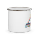 Colorado Camp Mug - Retro Mountain Enamel Campfire Colorado Mug-2
