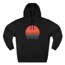 Premium New Hampshire Hoodie - Retro 80s Unisex Sweatshirt-5