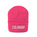 Colorado Beanie - Adult Embroidered Colorado Knit Hat-18