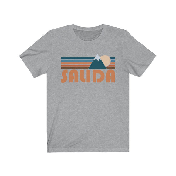 Salida, Colorado T-Shirt - Retro Mountain Adult Unisex Salida T Shirt
