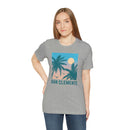 San Clemente, California T-Shirt - Retro Palm Tree & Beach Unisex San Clemente Shirt-65