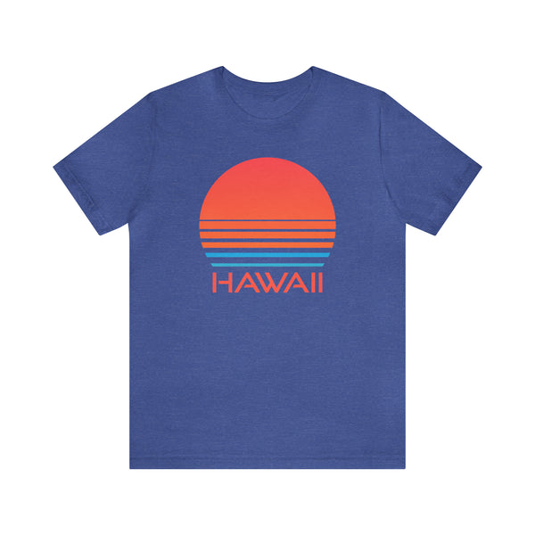 Hawaii T-Shirt - Retro 80s Unisex Hawaii Shirt
