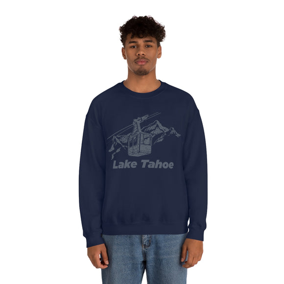 Lake Tahoe, California Sweatshirt - Ski Lift Unisex