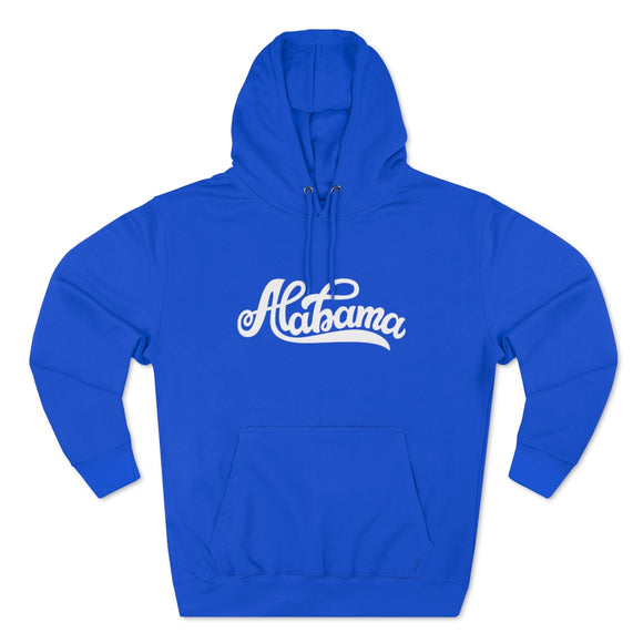Premium Alabama Hoodie - Script Unisex Sweatshirt