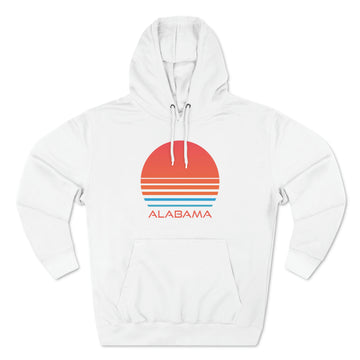 Premium Alabama Hoodie - Retro 80s Unisex Sweatshirt