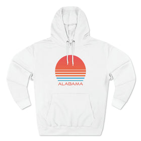 Premium Alabama Hoodie - Retro 80s Unisex Sweatshirt