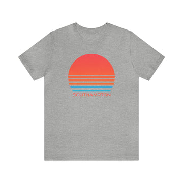 Buy athletic-heather Southampton, New York T-Shirt - Retro 80s Unisex Southampton Shirt