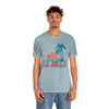 La Jolla, California T-Shirt - Retro Palm Tree & Beach Unisex La Jolla Shirt