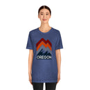Oregon T-Shirt - Retro Mountain Unisex Oregon Shirt-47