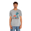 La Jolla, California T-Shirt - Retro Palm Tree & Beach Unisex La Jolla Shirt