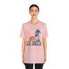La Jolla, California T-Shirt - Retro Palm Tree & Beach Unisex La Jolla Shirt