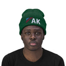 Alaska Beanie - Adult Embroidered Retro Alaska Knit Hat-15