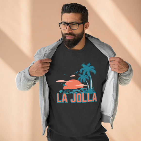 Premium La Jolla, California Sweatshirt - Unisex Premium Crewneck Sweatshirt