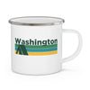 Washington Camp Mug - Retro Camping Washington Mug