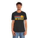 San Diego, California T-Shirt - Retro Sun Unisex San Diego T Shirt-11
