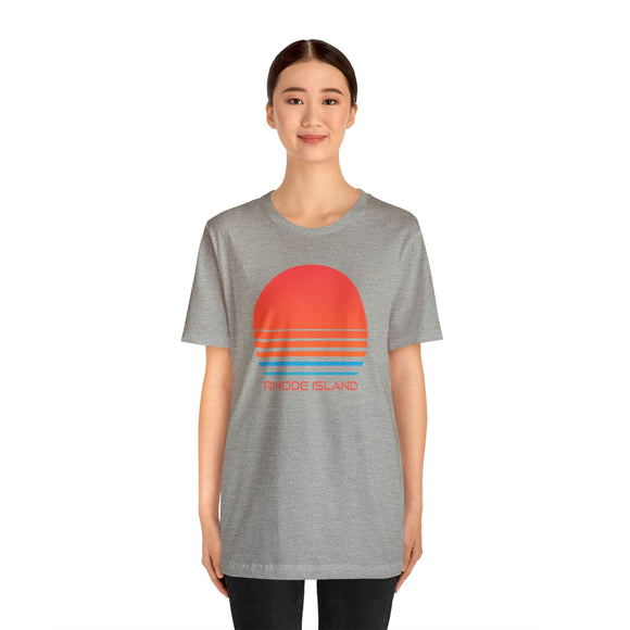 Rhode Island T-Shirt - Retro 80s Unisex Rhode Island Shirt
