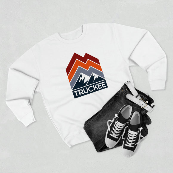 Premium Truckee Sweatshirt - Retro Unisex Premium Crewneck Truckee, California Sweatshirt