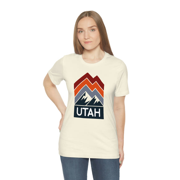 Utah T-Shirt - Retro Mountain Unisex Utah Shirt