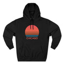 Premium Chicago, Illinois Hoodie - Retro 80s Unisex Sweatshirt-6