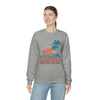 Hawaii Sweatshirt - Unisex Retro Palm Tree Hawaii Crewneck Sweatshirt