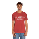 Los Angeles, California Shirt - Paint Text Unisex Los Angeles T-Shirt-24