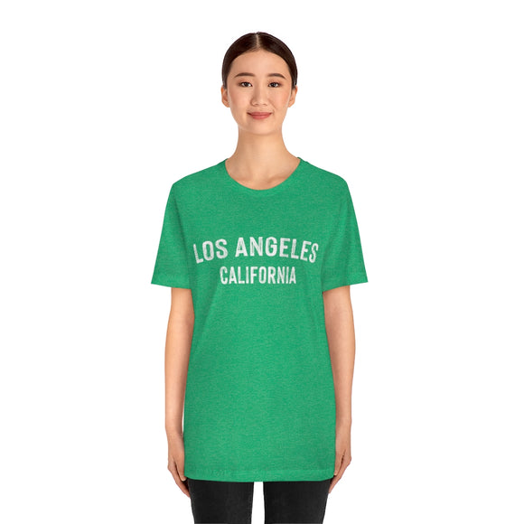 Los Angeles, California Shirt - Paint Text Unisex Los Angeles T-Shirt