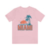 Miami, Florida T-Shirt - Retro Palm Tree & Beach Unisex Miami Shirt