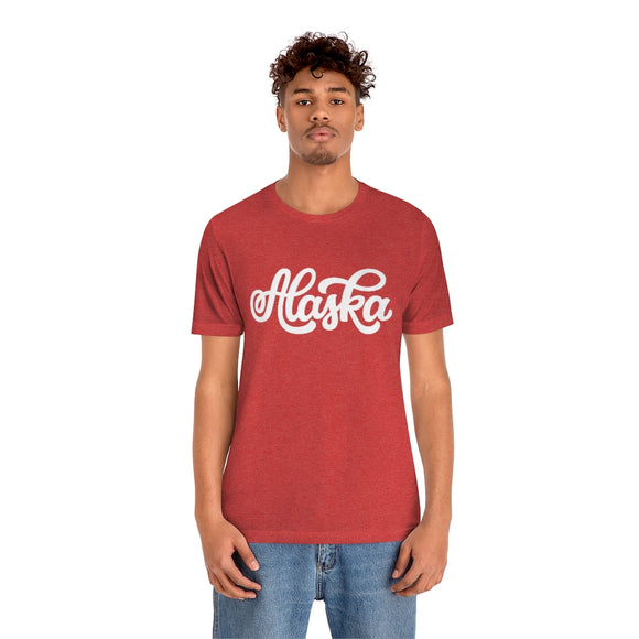 Alaska T-Shirt - Hand Lettered Unisex Alaska Shirt