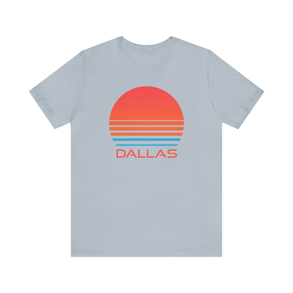 Dallas, Texas T-Shirt - Retro 80s Unisex Dallas Shirt