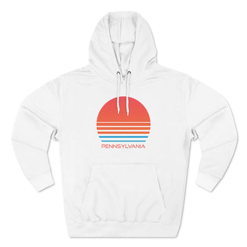 Premium Pennsylvania Hoodie - Retro 80s Unisex Sweatshirt - 0