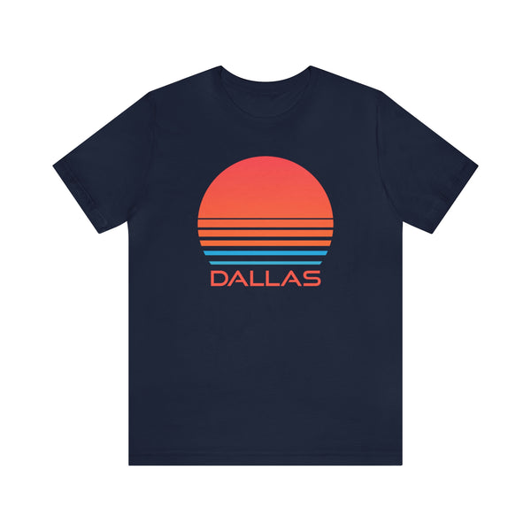 Dallas, Texas T-Shirt - Retro 80s Unisex Dallas Shirt