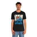 Utah Shirt, Utah Retro T-Shirt, Colorful Utah tee, Utah Mountain Shirt-11