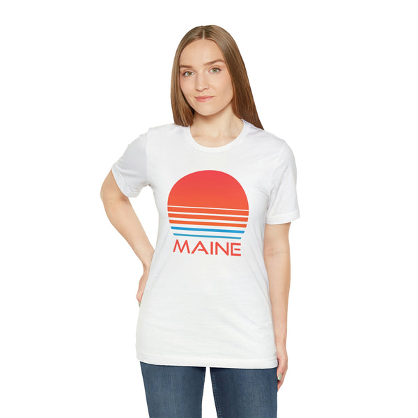 Maine T-Shirt - Retro 80s Unisex Maine Shirt
