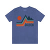 Golden, Colorado T-Shirt - Retro Mountain Unisex Golden Shirt