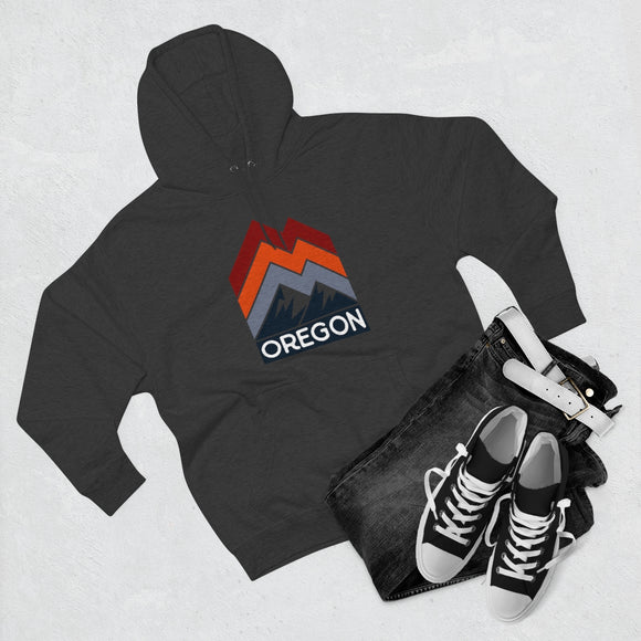 Premium Oregon Hoodie - Retro Unisex Sweatshirt