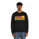 Wisconsin Sweatshirt - Retro Sunrise Unisex-11