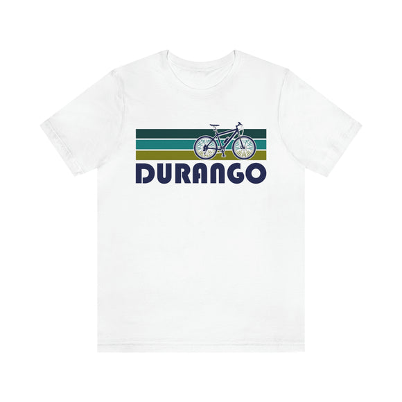 Durango T-Shirt - Retro Mountain Bike Adult Unisex Durango, Colorado T Shirt