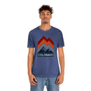 Colorado T-Shirt - Retro Mountain Line Unisex Colorado Shirt-48