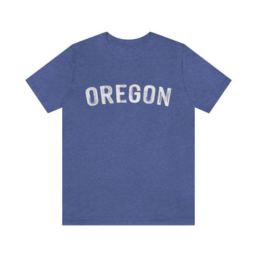 Oregon T-Shirt - Paint Text Unisex Oregon Shirt