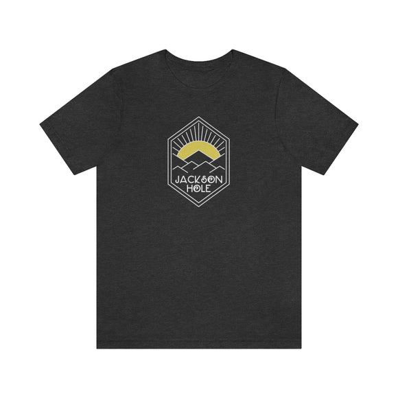 Jackson Hole, Wyoming T-Shirt - Sun Unisex Jackson Hole Shirt