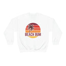 Beach Bum Sweatshirt - Unisex Retro Palm Tree Beach Bum Crewneck Sweatshirt-1