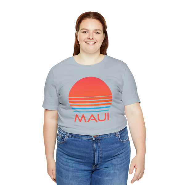 Maui, Hawaii T-Shirt - Retro 80s Unisex Maui Shirt