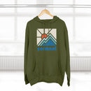 Premium Vermont Hoodie - Min Mountain Unisex Sweatshirt-23