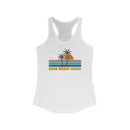 Anna Maria Island, Florida Women's Tank - Retro Palm Tree Women's Racerback Anna Maria Island Tank Top-1