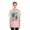 Siesta Key, Florida T-Shirt - Retro Palm Tree & Beach Unisex Siesta Key Shirt