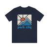 Park City Shirt, Utah Retro T-Shirt, Colorful Utah tee, Park City Mountain Shirt